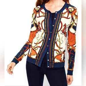 Charming, Soft Talbots Equestrian Cardigan, Like New!